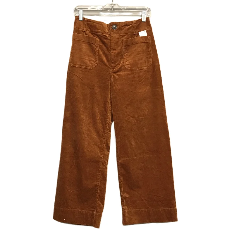 Orange Pants Corduroy By Maeve, Size: 6