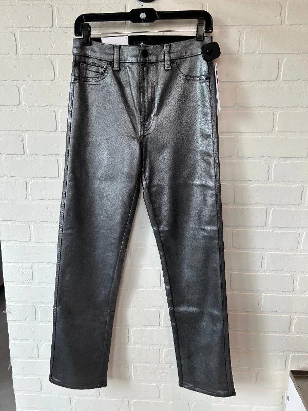 Pants Other By 7 For All Mankind In Silver, Size: 4