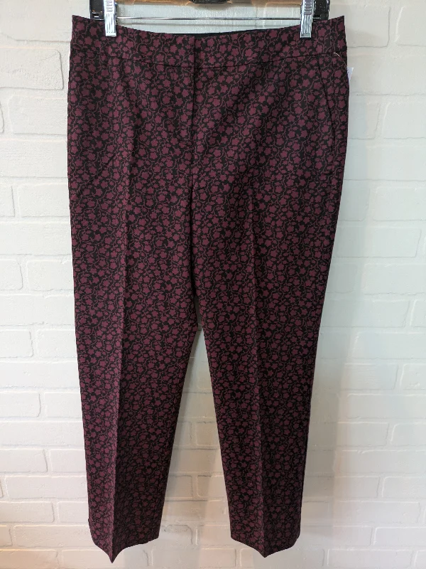 Pants Other By Boden In Black & Red, Size: 8