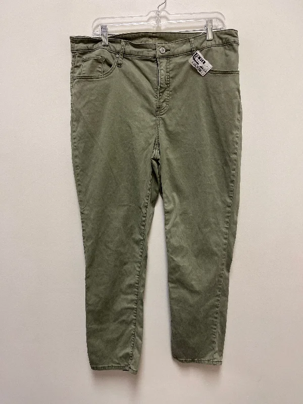 Pants Other By Chicos In Green, Size: 14