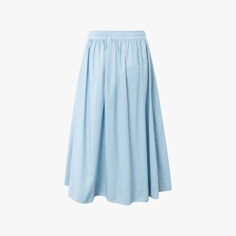 Pippa Poplin Skirt (Skyway)