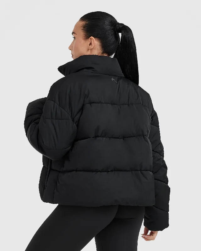 Puffer Jacket | Black