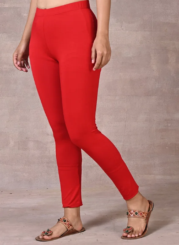 Red Plain Tight