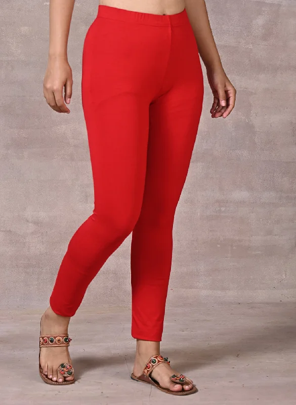 Red Plain Tight