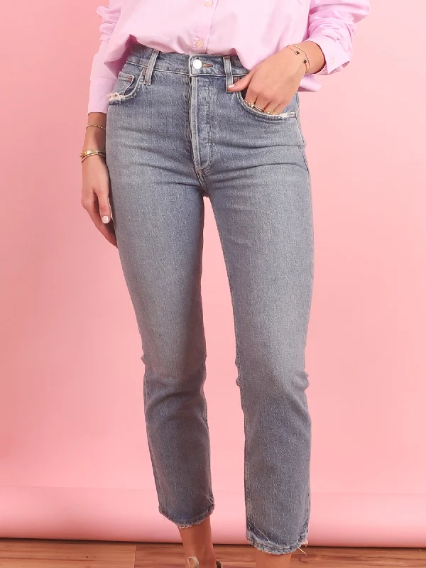 Riley Crop Jean in Quiver