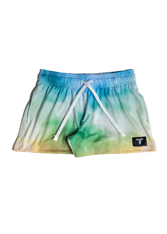 Summer Women's Gym Shorts (3"" Inseam) - Prism