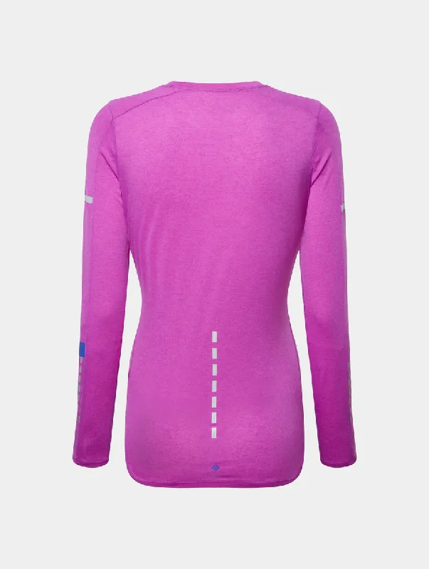 Tech Afterhours LS Top | Thistle/Cobalt/Reflect