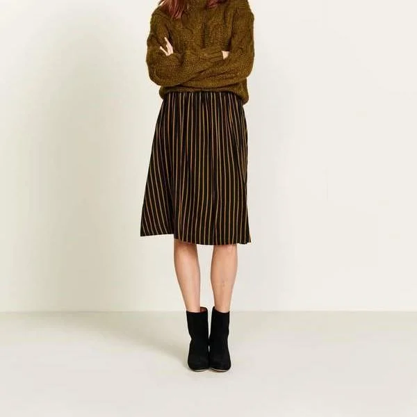 Velize Stripe Skirt