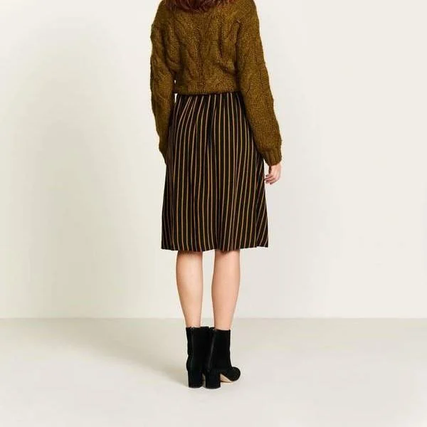 Velize Stripe Skirt