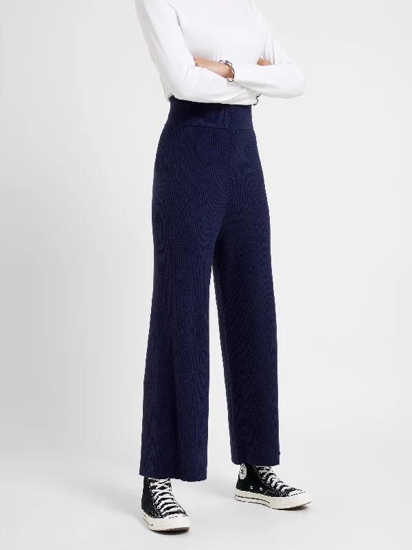 Winter Comfort Recycled Knit Trousers