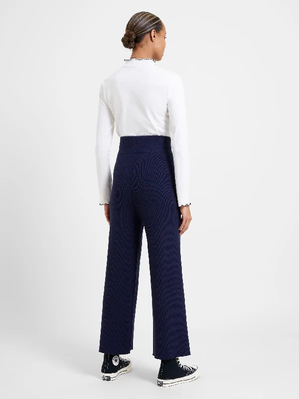 Winter Comfort Recycled Knit Trousers