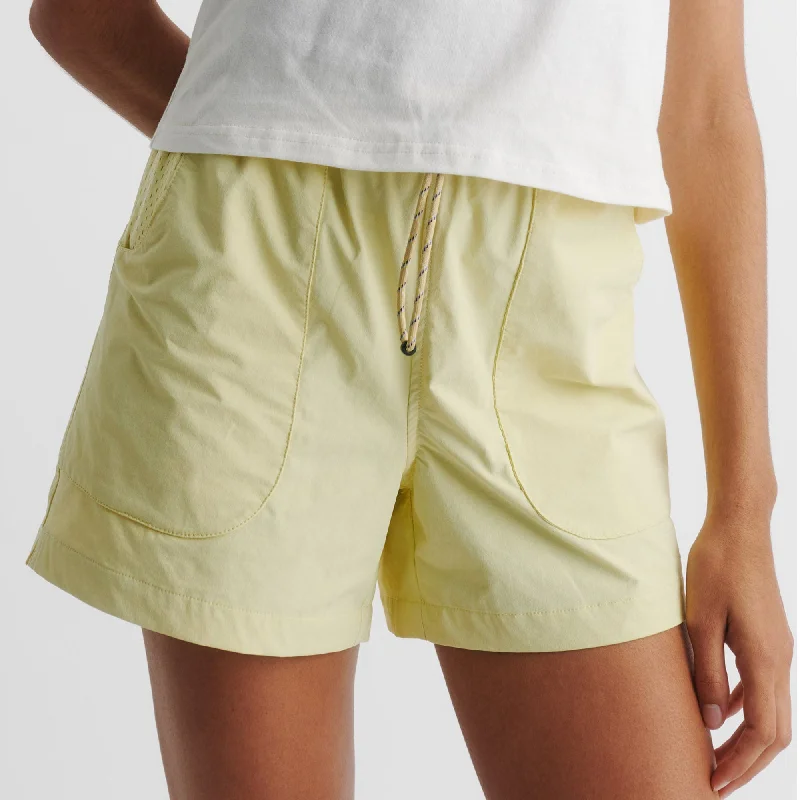 Womens Trail Shorts Lemon